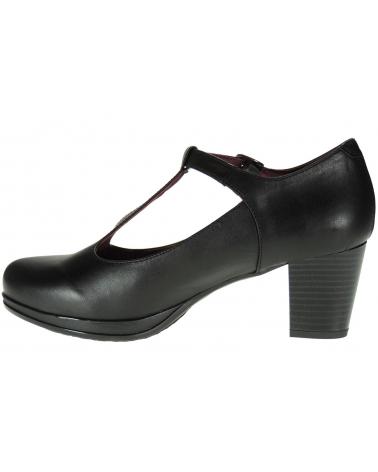 Sapatos de salto de Mulher  ZAPATO PLATAFORMA Y TACON ANCHO DE 6 5 CM NEGRO MATE