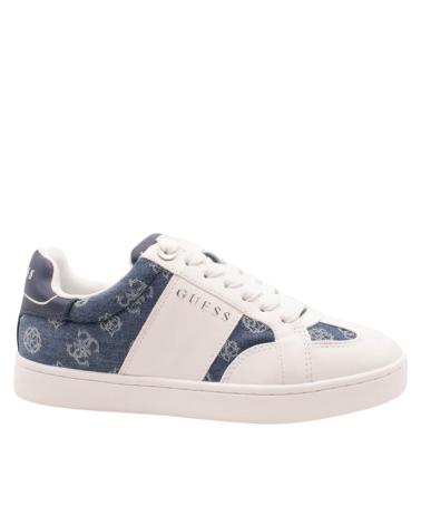 Zapatillas deporte GUESS  de Mujer JRONE4 FLJRO4 DEN12  BLANCO