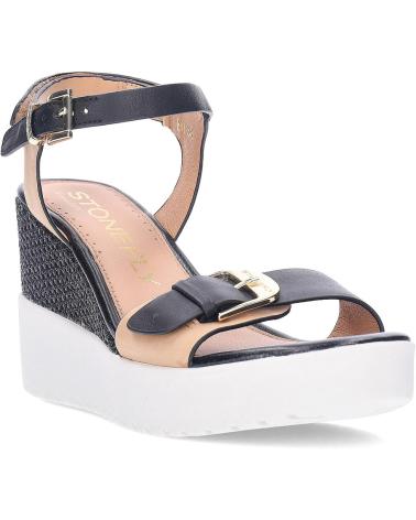 Sandalias STONEFLY  de Mujer SANDALIA DE MUJER ELY 222301  BROWNBLACK