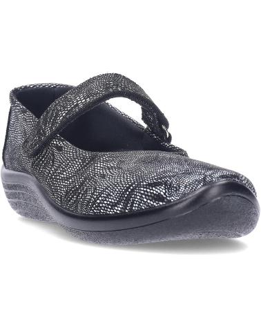 Sabrinas de Mulher ARCOPEDICO BAILARINAS MUJER ESTRELA 4826 BLACKBLACK
