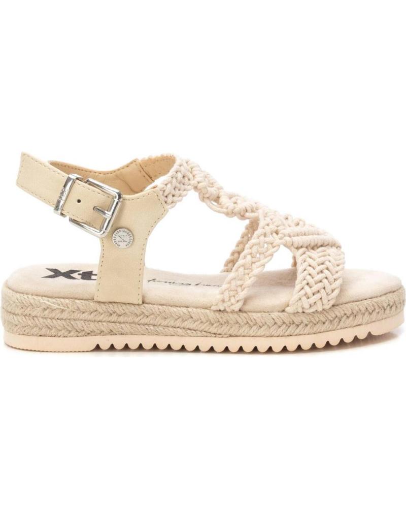 XTI SANDALIA GANCHILLO BEIGE