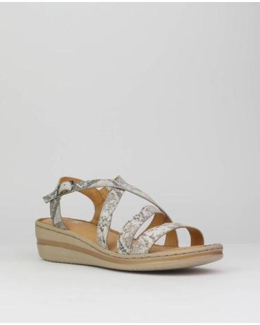 Sandalias KANGAROOS  de Mujer SANDALIAS DE MUJER ELIO BERHANYER EB1223-12  SERPIENTE BLANCOSERPIENTE BLANCO