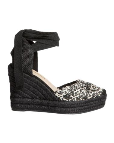 Chaussures CORINA  pour Femme VALENCIANA PLATAFORMA DE YUTE PARA MUJER M5384 COLOR  NEGRO