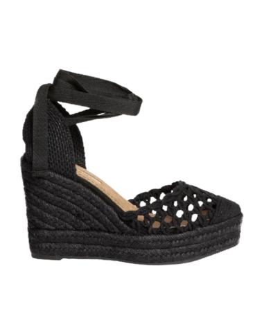 Sandali CORINA  per Donna PLATAFORMA VALENCIANA CON CUNA PARA MUJER M5387 COLO  NEGRO