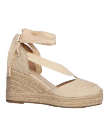 Zapatos CORINA  de Mujer VALENCIANA ATADA CON CUNA DE YUTE PARA MUJER M4305 C  NATURAL