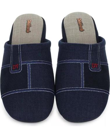 Sandalen DEVALVERDE  für Herren ZAPATILLA HOGAR TIPO ZUECO PARA HOMBRE 3194 COLO  MARINO
