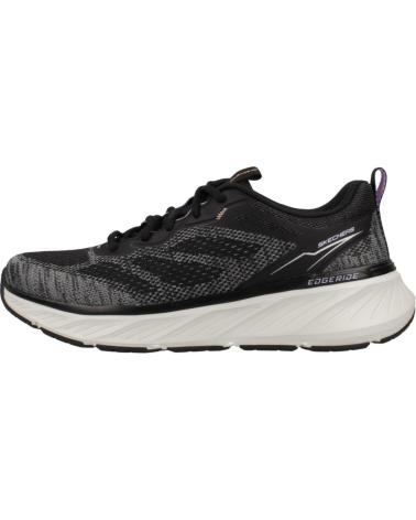 SKECHERS ZAPATILLAS MUJER MODELO EDGERIDE COLOR NEGRO BKLV