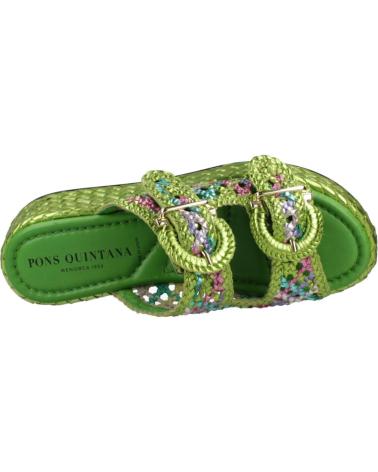 Sandalen PONS QUINTANA  für Damen SANDALIAS MUJER MODELO MAUI COLOR VERDE  VCN