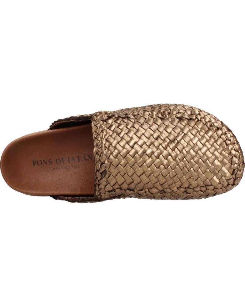 Sabots-De-Mujer-PONS-QUINTANA-ZUECOS-MUJER-MODELO-CAIMAN-COLOR-ORO-82