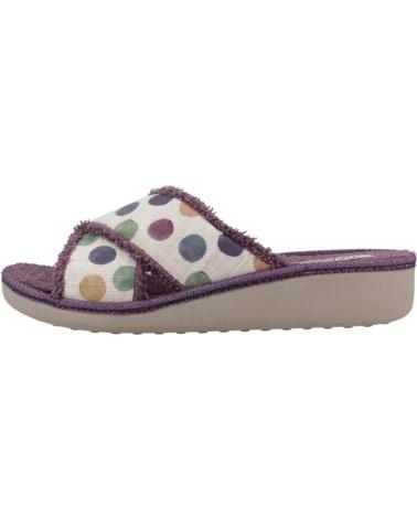 Calzado de casa VUL-LADI  de Mujer ZAPATILLAS HOGAR MUJER VULLADI MODELO 8646 768 COLOR VIOLETA  MORADO