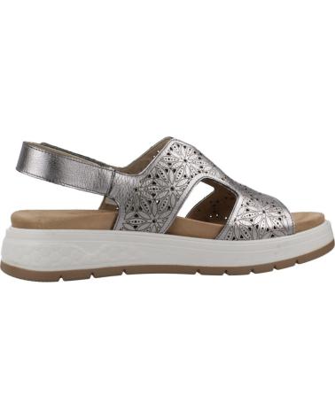 FLUCHOS SANDALIAS MUJER MODELO F2007 COLOR PLATA COSMO