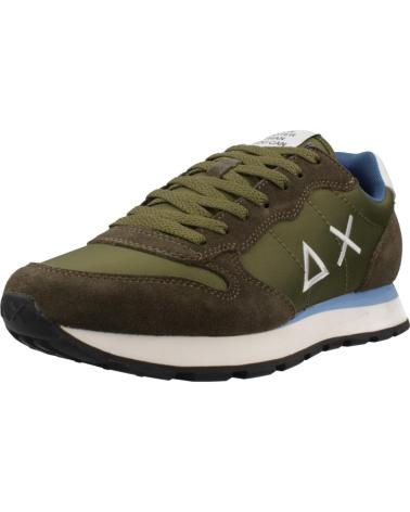 Sapatilhas SUN68  de Homem ZAPATILLAS HOMBRE MODELO TOM SOLID COLOR VERDE  MLTR