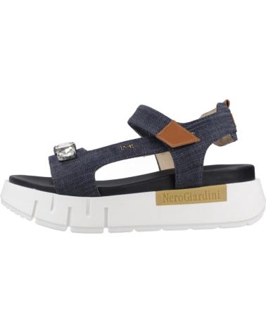 Sandali NERO GIARDINI  per Donna SANDALIAS MUJER MODELO E513691D COLOR AZUL  214