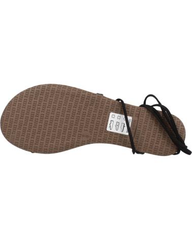 Sandali TKEES  per Donna SANDALIAS MUJER MODELO TKEJO COLOR NEGRO  BLKR