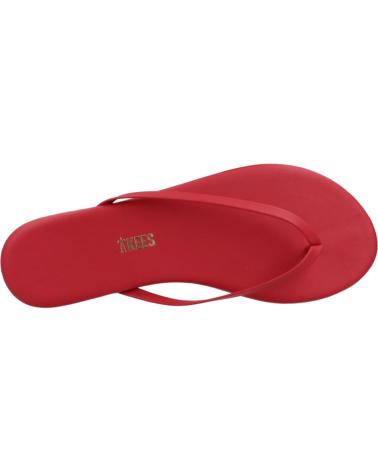 Zehansandalen für Damen TKEES SANDALIAS MUJER MODELO TKESOLIDS COLOR ROJO RED