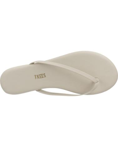 Zehansandalen für Damen TKEES SANDALIAS MUJER MODELO TKESOLIDS COLOR BEIS CREAM