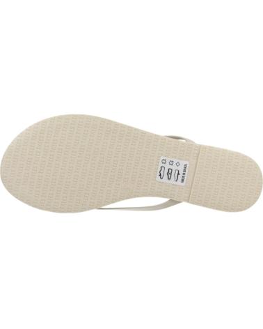 Zehansandalen für Damen TKEES SANDALIAS MUJER MODELO TKESOLIDS COLOR BEIS CREAM