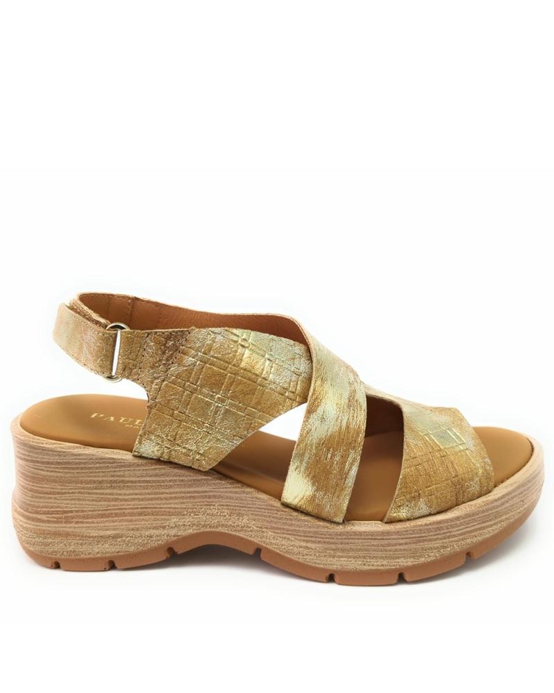Sandalias PAULA URBAN  de Mujer 24-773 PIEL  MARRON