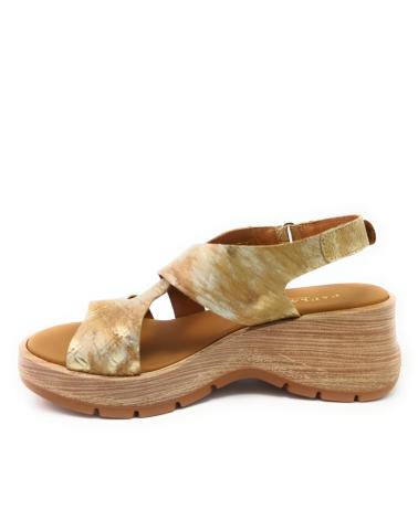 Sandalias PAULA URBAN  de Mujer 24-773 PIEL  MARRON