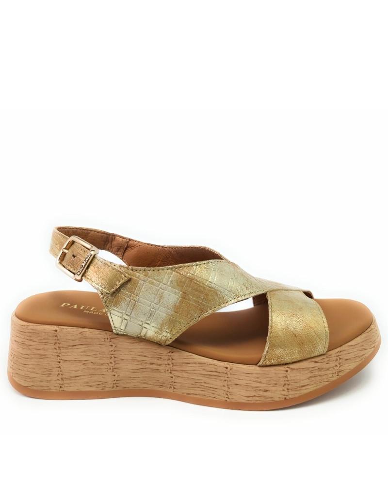 Sandalias PAULA URBAN  de Mujer 33-787 PIEL  MARRON