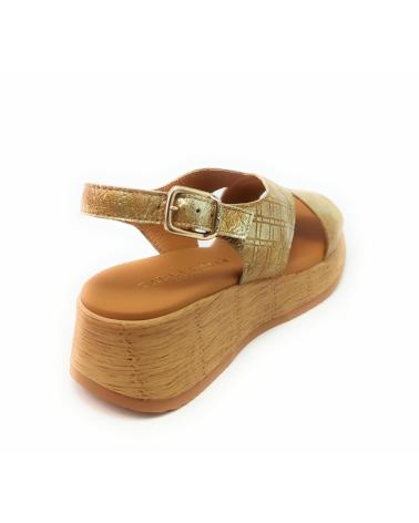 Sandalias PAULA URBAN  de Mujer 33-787 PIEL  MARRON