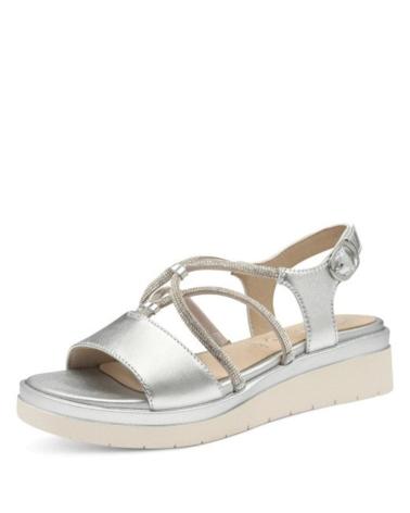 Sandalias TAMARIS  de Mujer 88726 PIEL  PLATA
