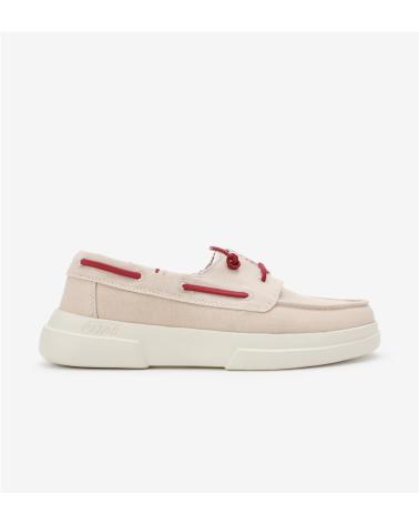 Woman shoes WALK IN PITAS 54 CEFALU NAUTICO DE MUJER WALK IN PTIAS DE ALGODON -  BEIGE