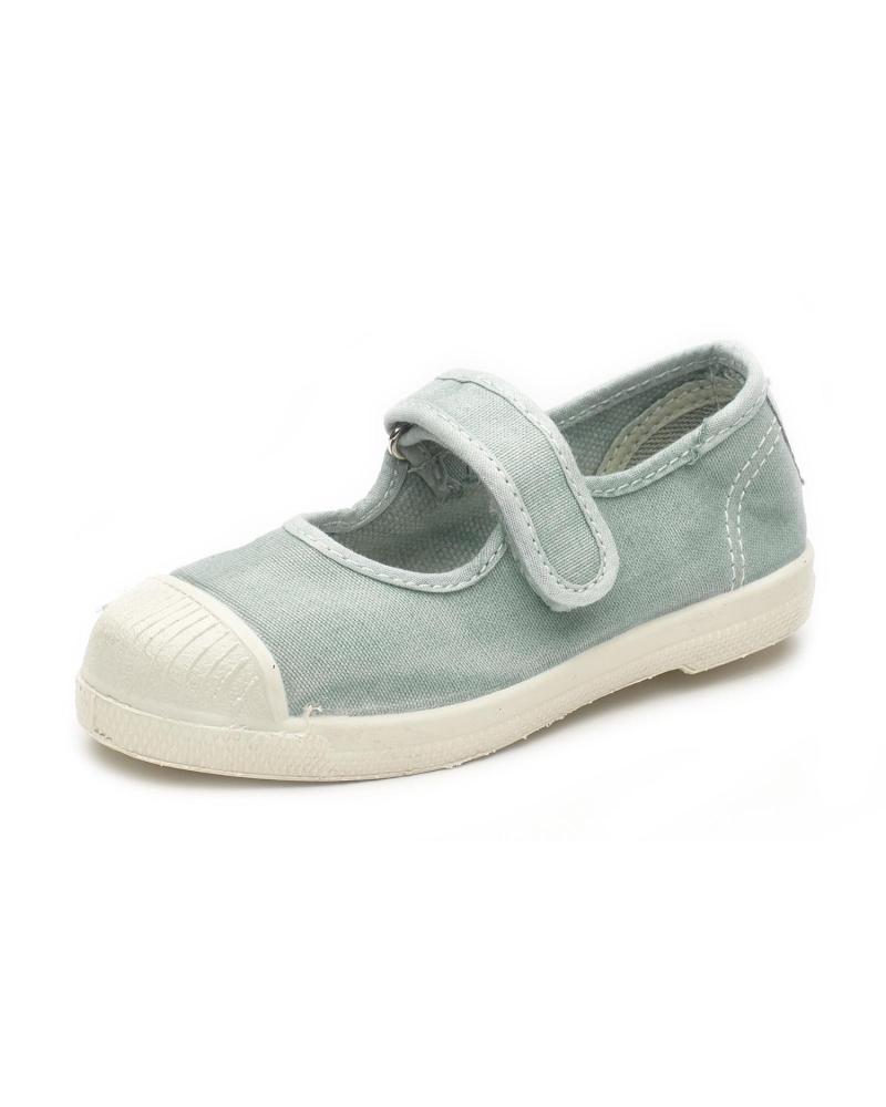 Zapatos NATURAL WORLD  de Niña 476E OLD CEBOSA MERCEDITAS DE NINA DE -  AQUA
