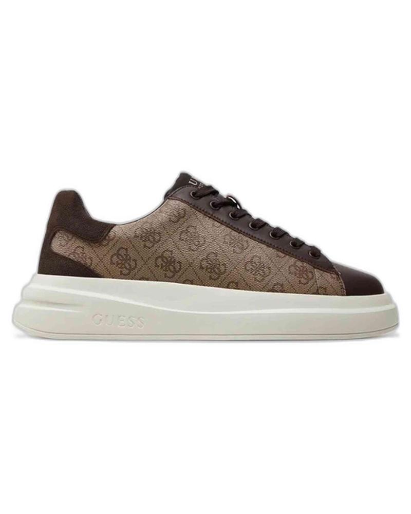 Zapatos GUESS  de Hombre ZAPATILLAS ELBA  MARRóN