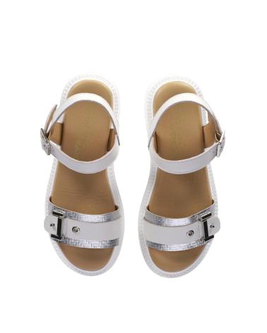 Sandalias CHIKA10  de Mujer RE MORERA 03  BLANCO-WHITE