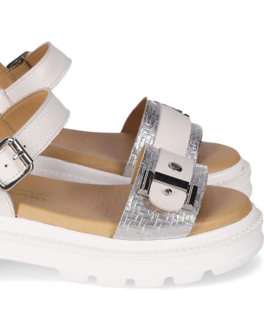 Sandalias CHIKA10  de Mujer RE MORERA 03  BLANCO-WHITE