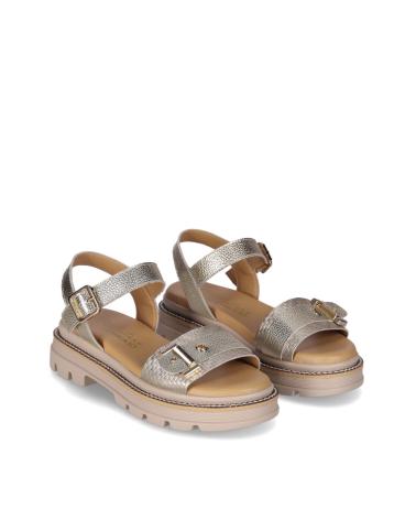 Sandalias de Mujer CHIKA10 RE MORERA 03 PLATINO-LG GOLD