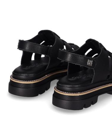 Sandalias CHIKA10  de Mujer RE MORERA 05  NEGRO-BLACK
