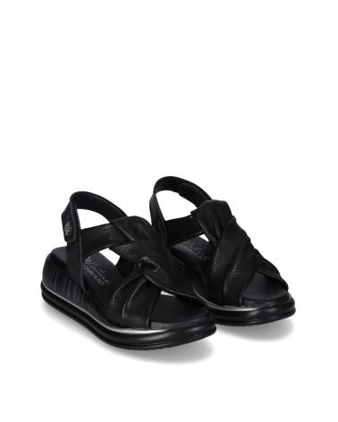 Sandalias CHIKA10  de Mujer RE MANZANO 04  NEGRO-BLACK