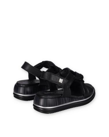 Sandalias CHIKA10  de Mujer RE MANZANO 04  NEGRO-BLACK