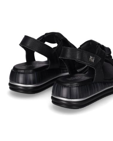 Sandalias CHIKA10  de Mujer RE MANZANO 04  NEGRO-BLACK