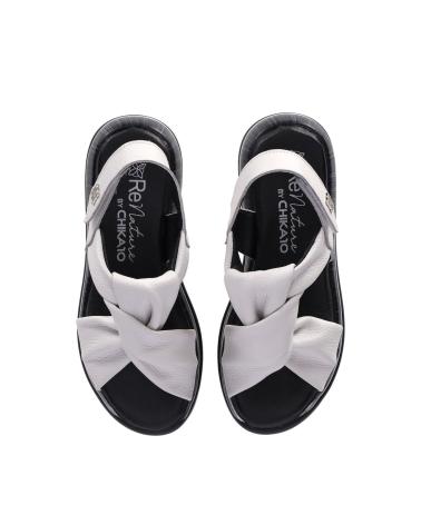 Sandalias CHIKA10  de Mujer RE MANZANO 04  BLANCO-WHITE