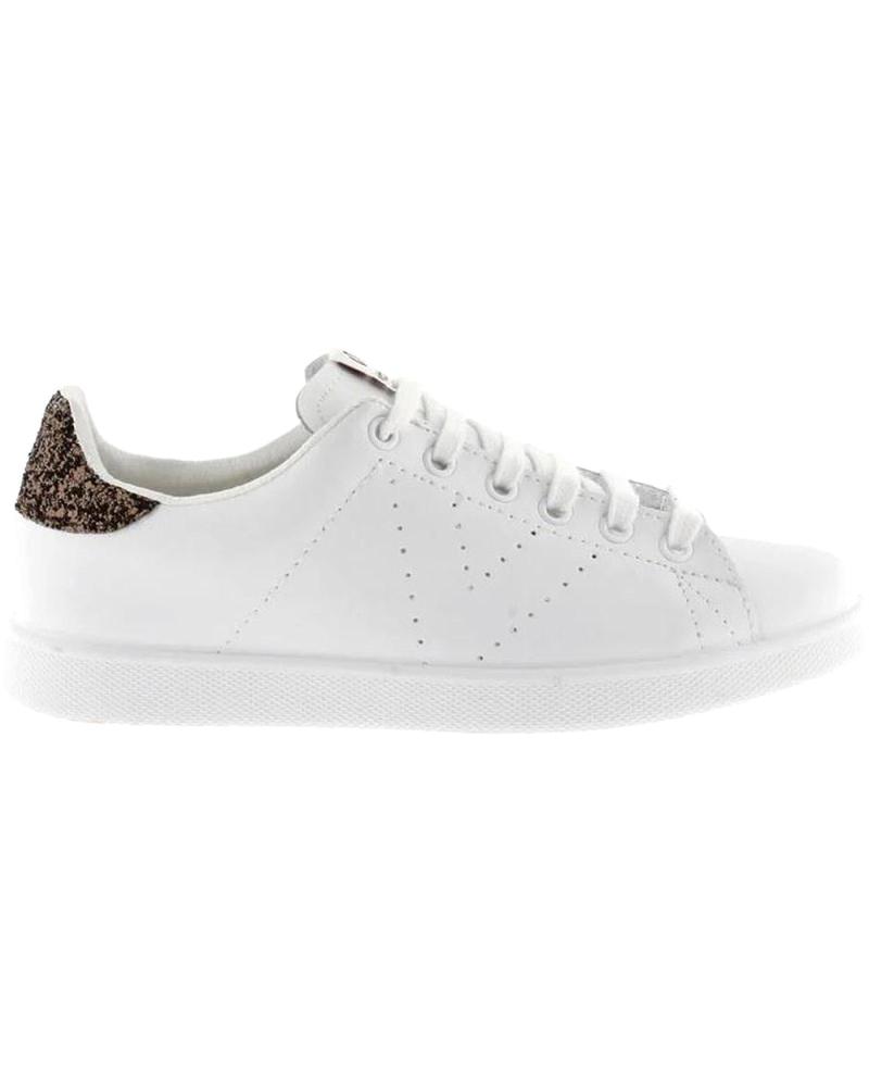 Zapatillas deporte VICTORIA  de Mujer SNEAKERS GLITTER 1125104  CHOCOLATE