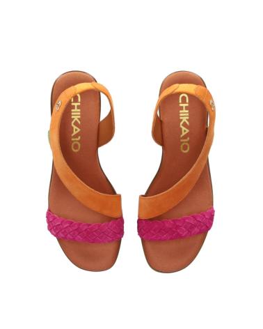 Sandalias CHIKA10  de Mujer NEW GOTICA 11  MULTICOLOR-ORANGE MULTI