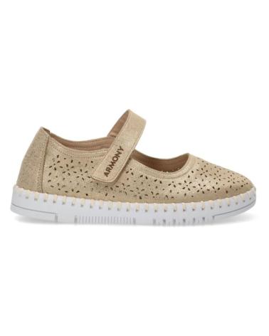 Zapatos ETIKA  de Mujer MERCEDITAS CONFORT CON VELCRO PARA MUJER 68008 COLOR  ORO