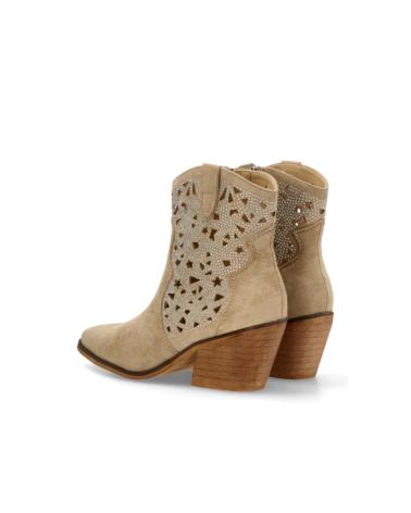 Botines ETIKA  de Mujer BOTIN DE ENTRETIEMPO CON TACON PARA MUJER 31120 COLOR  TAUPE