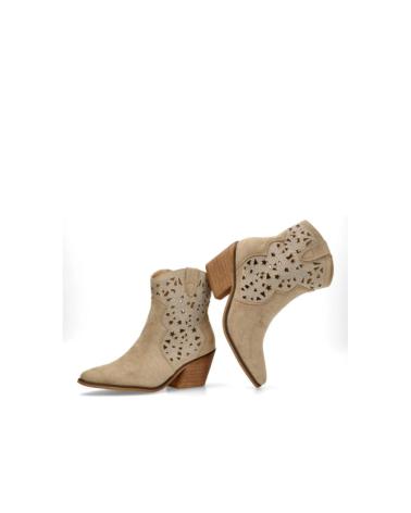 Botines ETIKA  de Mujer BOTIN DE ENTRETIEMPO CON TACON PARA MUJER 31120 COLOR  TAUPE