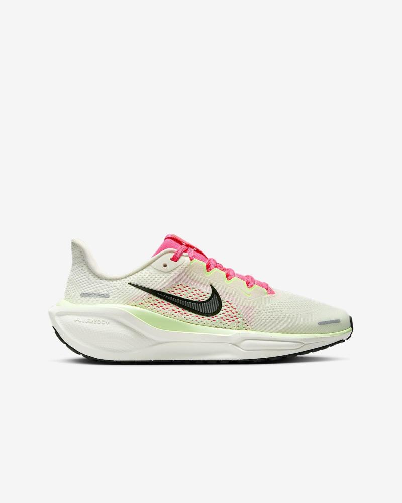 Zapatillas deporte NIKE  pour Femme ZAPATILLA RUNNING JUNIOR J-PEGASUS V25 FUXIA NAZPJV25  BLANCO