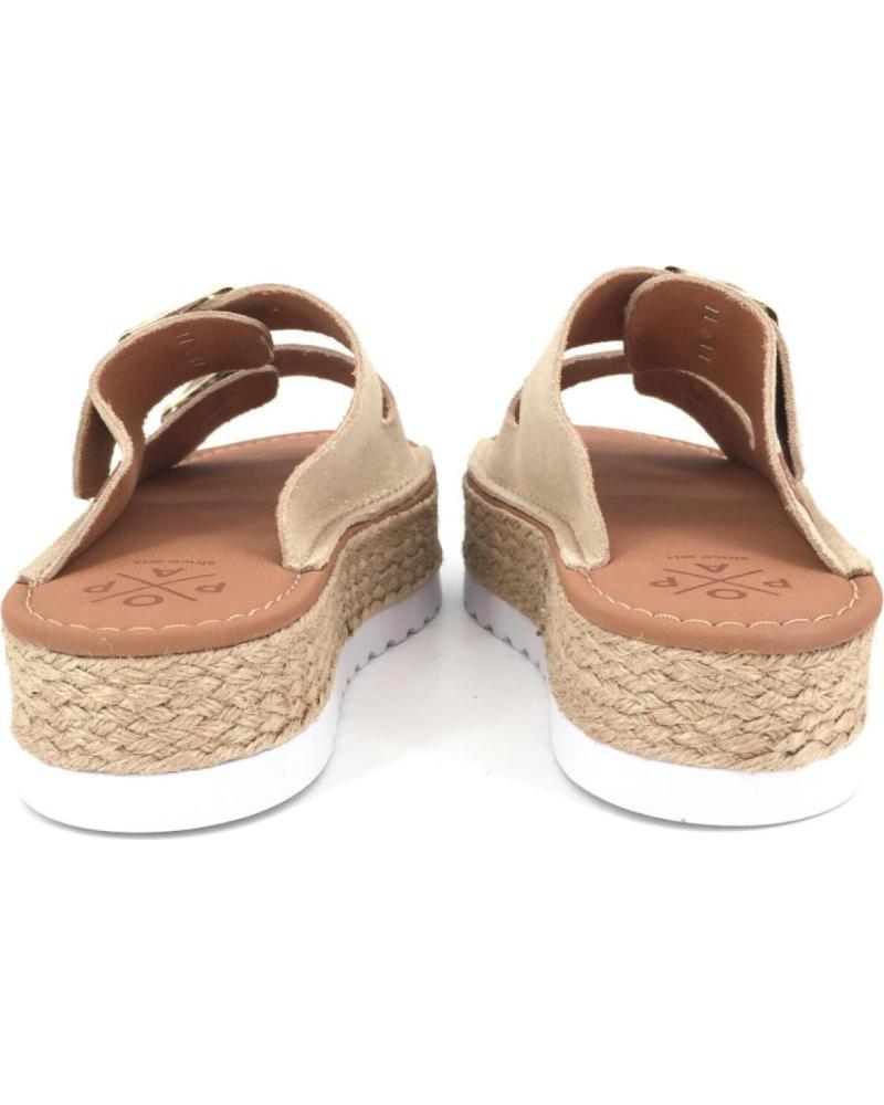 Sandals De Mujer POPA CHANCLA O COLOR ORO 12560 AMARILLO