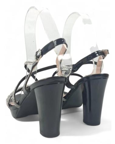 Sandales TIMBOS  pour Femme SANDALIA TACON FIESTA DE MUJER 131312  NEGRO