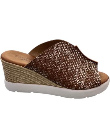Woman Sandals FANNY VALERO ZUECO CUNA 207 NUEZ  VARIOS COLORES