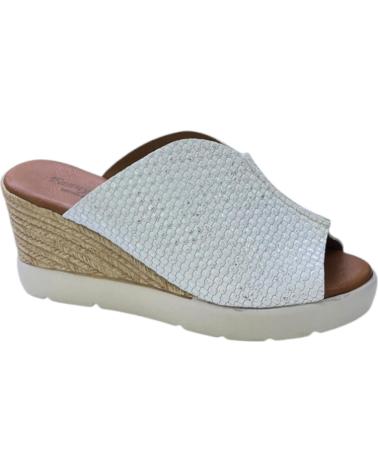 Woman Sandals FANNY VALERO ZUECO CUNA 207 PLATA  VARIOS COLORES