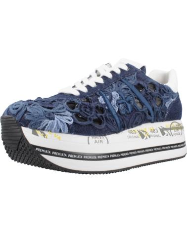 Deportivas de Mujer PREMIATA ZAPATILLAS MUJER MODELO BETH COLOR AZUL 7376