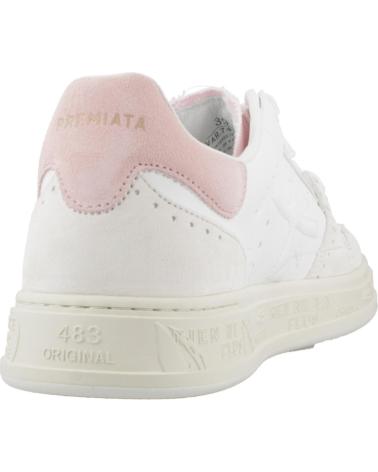 Deportivas de Mujer PREMIATA ZAPATILLAS MUJER MODELO QUINND COLOR BLANCO 7419