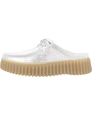 Tamancos CLARKS  de Mulher ZUECOS MUJER MODELO TORHILL MULE COLOR PLATA  SILVER